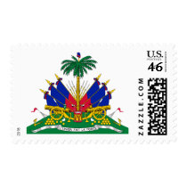 Haiti coat of arms postage