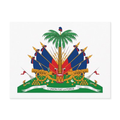 Haiti Coat of Arms Postcard by FlagTshirts