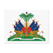 Haiti Coat of Arms Postcard