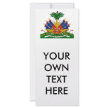 Haiti Coat of Arms Full Color Rack Card