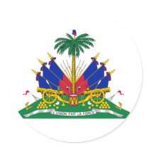 Haiti coat of arms stickers