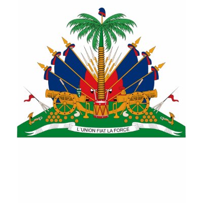 Haiti Coat of Arms T-shirt by FlagTshirts