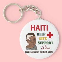 Haiti Earthquake Relief 2010 Boy keychains