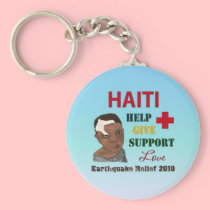 Haiti Earthquake Relief 2010 Keychain keychains