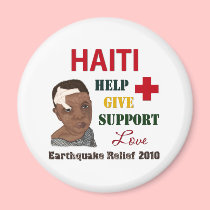 Haiti Earthquake Relief 2010 Magnet magnets