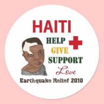 Haiti Earthquake Relief 2010 Stickers stickers