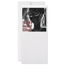 Haiti Efforts Custom Rack Card