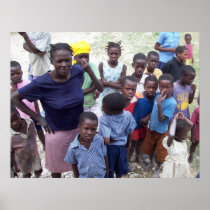 Haiti Faces of Hunger Print