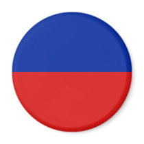 Haiti Fisheye Flag Magnet by FlagAndMap Haiti Fisheye Flag Magnet