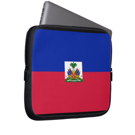 Haiti Flag Computer Sleeve
