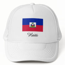 Haiti Flag Design Mesh Hats