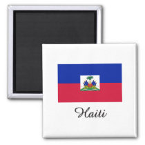 Haiti Flag Design Fridge