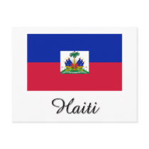 Haiti Flag Design postcards