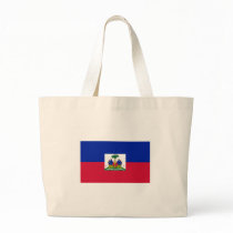 Haiti FLAG International Tote Bags
