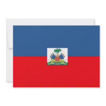Haiti Flag Custom Invites