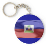 haiti flag key chain