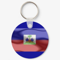 haiti flag key chain keychains