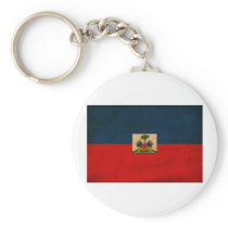 Haiti Flag Key Chain
