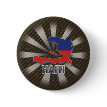 Haiti Flag Map 2.0 Pin