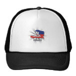Haiti Flag Map 2.0 Hats