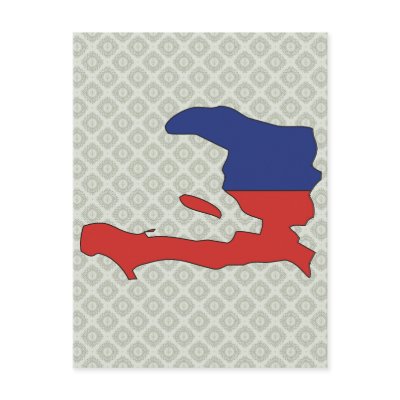 blank haiti flag