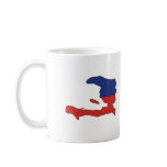 Haiti flag map mug
