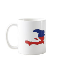 Haiti flag map mug