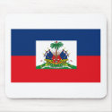 Haiti Flag Mousepad