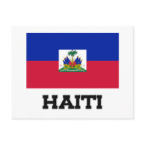 Haiti Flag postcards