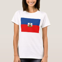 Haiti flag shirt