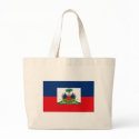 Haiti Flag Tote Bag by FlagTshirts Haiti Flag Tote Bag