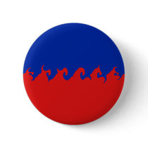 Haiti Gnarly Flag buttons by Flagnostic Haiti Gnarly Flag buttons