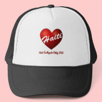 Haiti Heart Earthquake Relief hats