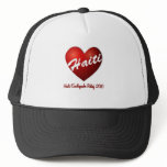 Haiti Heart Earthquake Relief hats