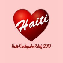 Haiti Heart Earthquake Relief t-shirts