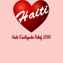 Haiti Heart Earthquake Relief t-shirts