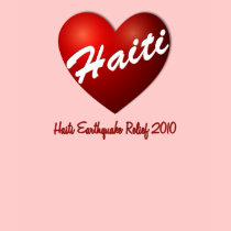 Haiti Heart Earthquake Relief t-shirts