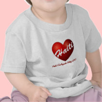 Haiti Heart Earthquake Relief t-shirts