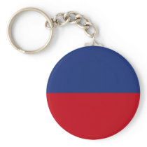 Haiti High quality Flag Keychain
