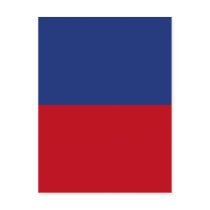 Haiti High quality Flag Postcard
