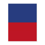 Haiti High quality Flag Postcard