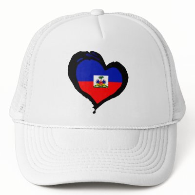 Haiti Love Mesh Hats by nazaire2