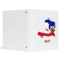 HAITI MAP 3 RING BINDERS
