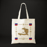 Haiti Map Flag Border Bag