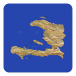 Haiti Map Sticker