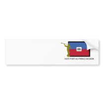 HAITI PORT-AU-PRINCE MISSION LDS CTR BUMPER STICKER