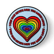 Haiti Relief Valentine Buttons button