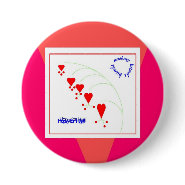 Haiti Relief Valentine Buttons button