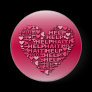 Haiti Relief Valentine Buttons