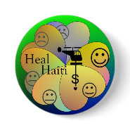 Haiti Relief Valentine Buttons button